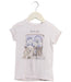 A White Short Sleeve T Shirts from Chicco in size 3T for girl. (Front View)