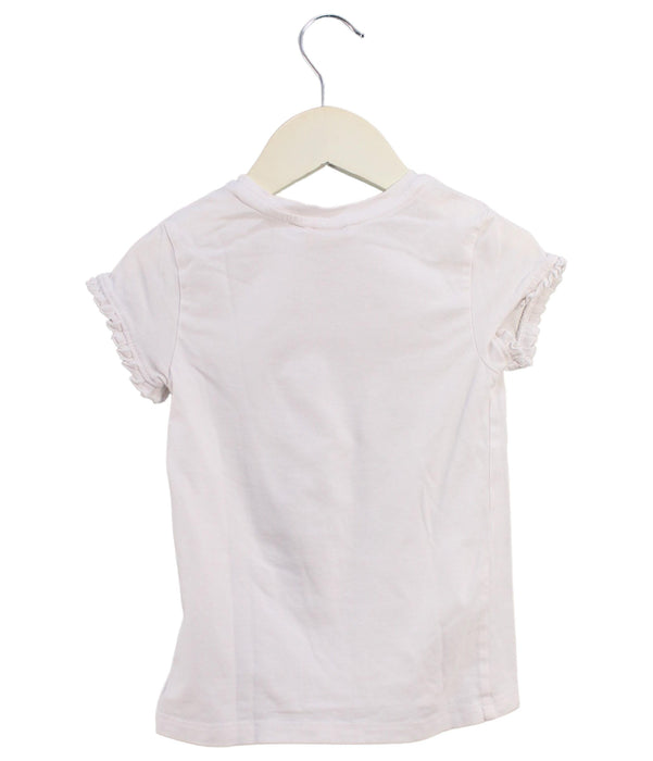 A White Short Sleeve T Shirts from Chicco in size 3T for girl. (Back View)