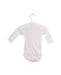 A White Long Sleeve Bodysuits from Bonpoint in size 0-3M for neutral. (Back View)