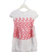 A White Short Sleeve Dresses from I Pinco Pallino in size 6T for girl. (Front View)