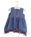 A Blue Sleeveless Dresses from Juicy Couture in size 6-12M for girl. (Front View)