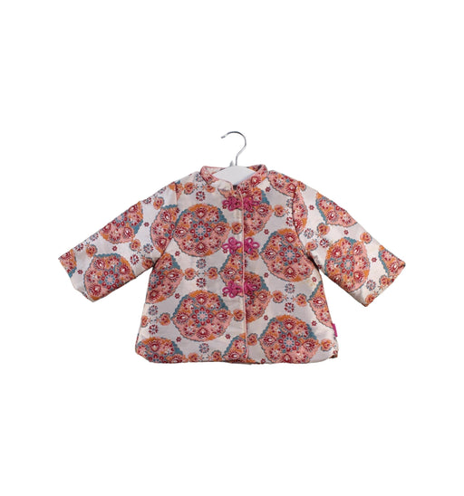 A Multicolour Lightweight Jackets from Mides in size 6-12M for girl. (Front View)