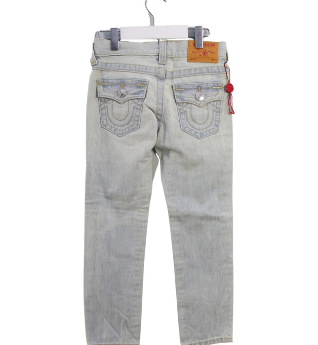 A Blue Jeans from True Religion in size 6T for girl. (Back View)