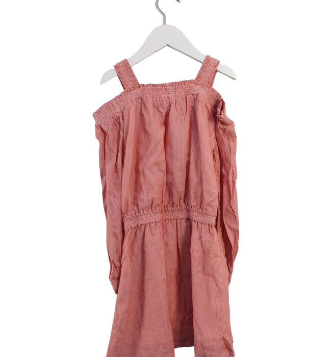 A Red Long Sleeve Dresses from Little Remix in size 8Y for girl. (Back View)