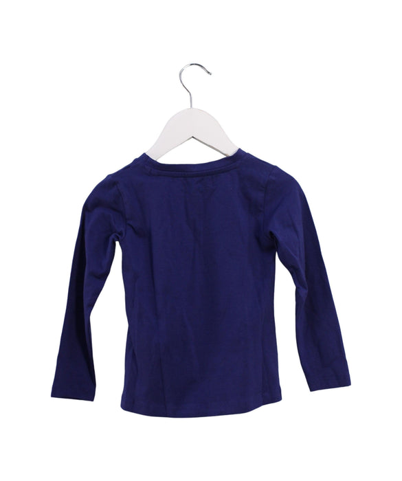 A Blue Long Sleeve Tops from Guess in size 2T for boy. (Back View)