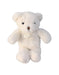 A White Soft Toys from Histoire d'Ours in size O/S for neutral. (Front View)