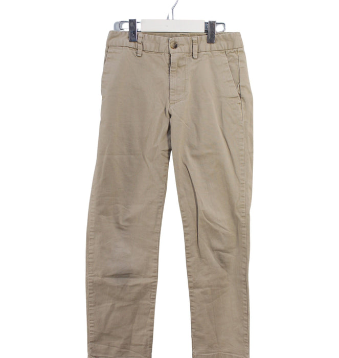 A Beige Casual Pants from Polo Ralph Lauren in size 8Y for boy. (Front View)