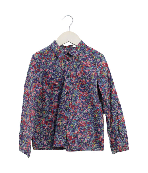 A Purple Shirts from Bonpoint in size 6T for girl. (Front View)