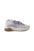 A Silver Sneakers from WiNK in size 4T for girl. (Back View)