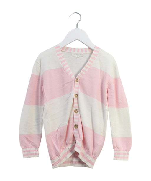 A Pink Cardigans from Nicholas & Bears in size 4T for girl. (Front View)