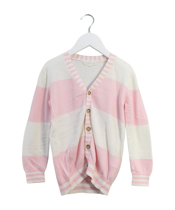 A Pink Cardigans from Nicholas & Bears in size 4T for girl. (Front View)