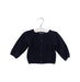 A Navy Cardigans from Jacadi in size 6-12M for girl. (Front View)
