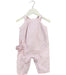 A Pink Sleeveless Jumpsuits from The Little White Company in size 6-12M for girl. (Front View)
