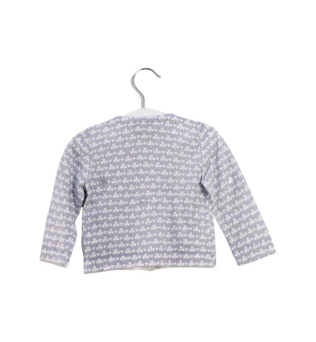 A Blue Cardigans from Bonpoint in size 6-12M for girl. (Back View)