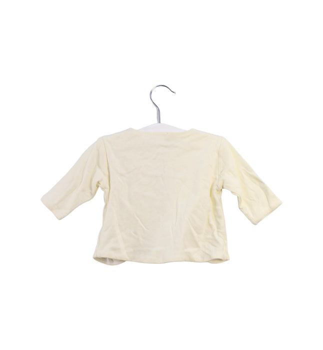 A Yellow Cardigans from Kissy Kissy in size 3-6M for girl. (Back View)