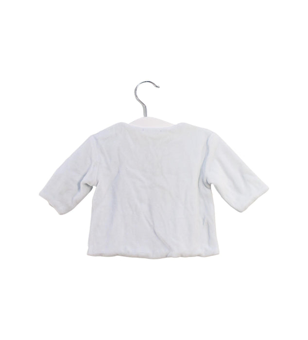 A Blue Cardigans from Kissy Kissy in size 0-3M for girl. (Back View)