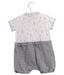 A Grey Short Sleeve Rompers from Peter Rabbit in size 6-12M for boy. (Back View)