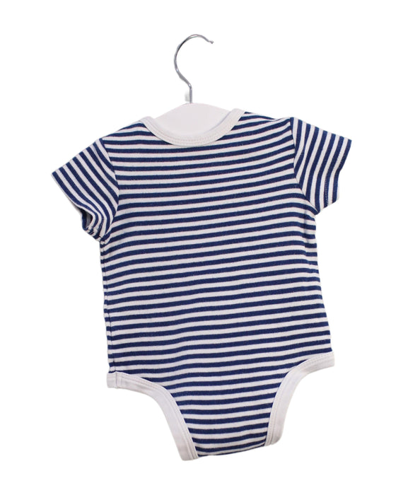 A Navy Short Sleeve Bodysuits from Mamas & Papas in size 3-6M for neutral. (Back View)