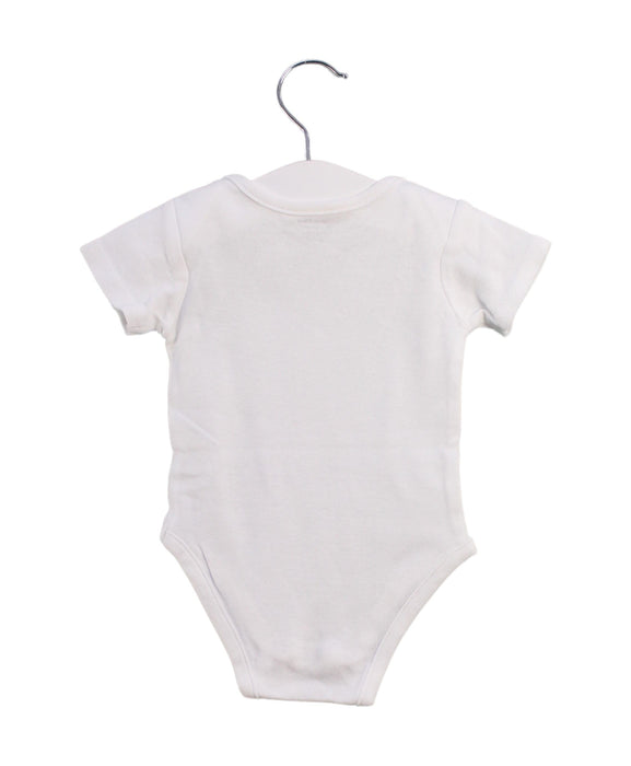 A White Short Sleeve Bodysuits from Calvin Klein in size 0-3M for neutral. (Back View)
