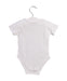 A White Short Sleeve Bodysuits from Calvin Klein in size 0-3M for neutral. (Back View)