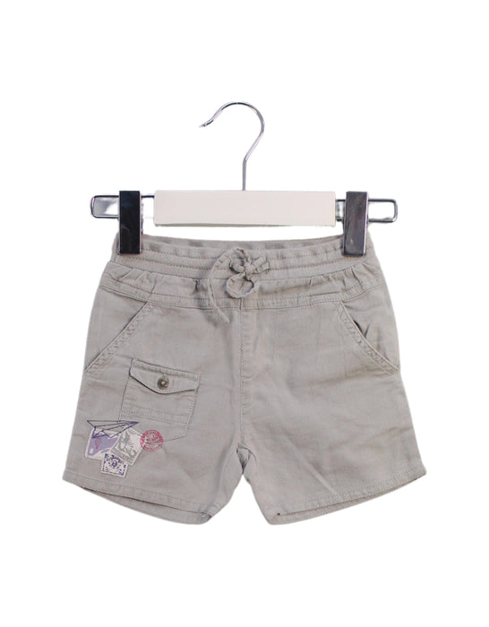 A Grey Shorts from DPAM in size 0-3M for boy. (Front View)