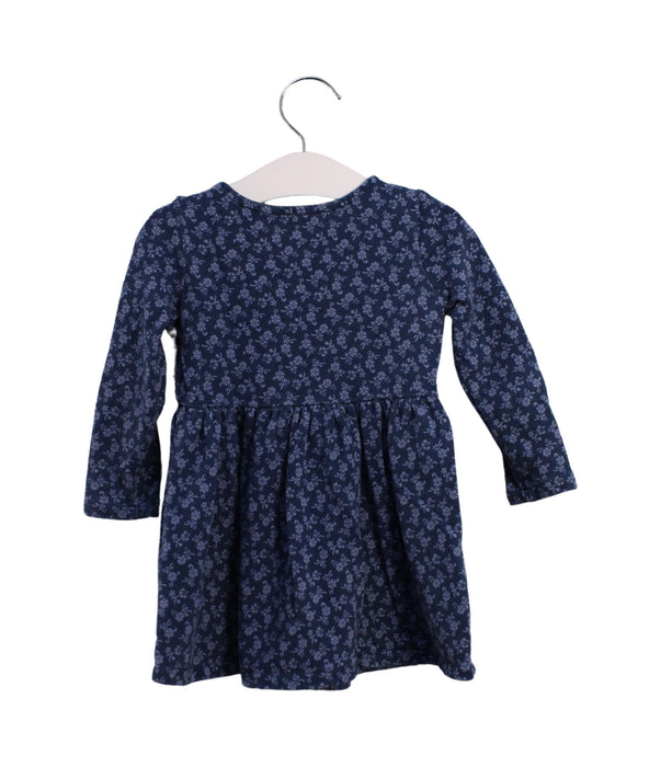 A Blue Long Sleeve Dresses from Polo Ralph Lauren in size 2T for girl. (Back View)