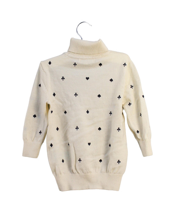 A Ivory Knit Sweaters from Nicholas & Bears in size 12-18M for girl. (Back View)