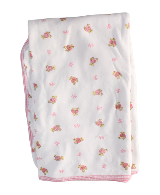 A White Blankets from Ralph Lauren in size O/S for girl. (Front View)