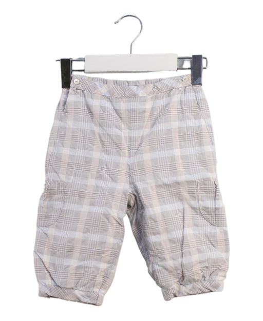 A Beige Casual Pants from Jacadi in size 6-12M for boy. (Front View)