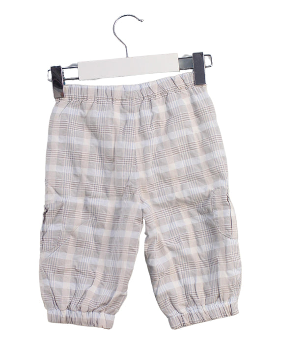 A Beige Casual Pants from Jacadi in size 6-12M for boy. (Back View)