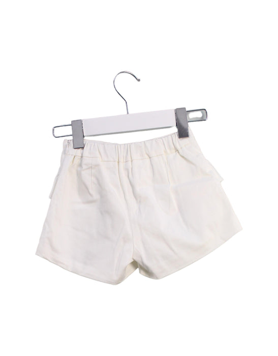 A White Shorts from Nicholas & Bears in size 12-18M for girl. (Back View)