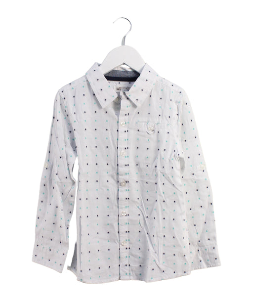 A White Shirts from Milkshake in size 5T for boy. (Front View)