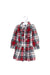 A Red Long Sleeve Dresses from Ralph Lauren in size 3T for girl. (Front View)
