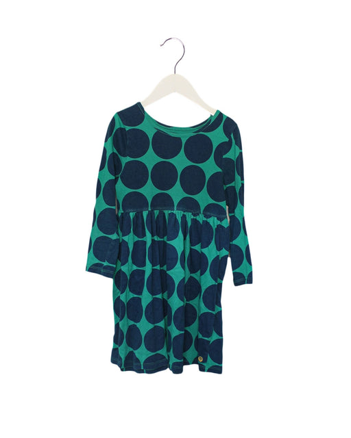 A Green Long Sleeve Dresses from Pink Chicken in size 6T for girl. (Front View)