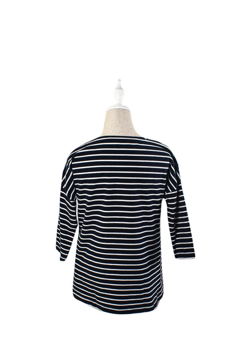 A Navy Long Sleeve Tops from Mayarya in size S for maternity. (Back View)