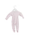 A Pink Onesies from Purebaby in size 0-3M for girl. (Front View)