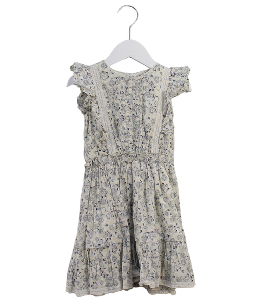A Ivory Sleeveless Dresses from Polo Ralph Lauren in size 4T for girl. (Front View)