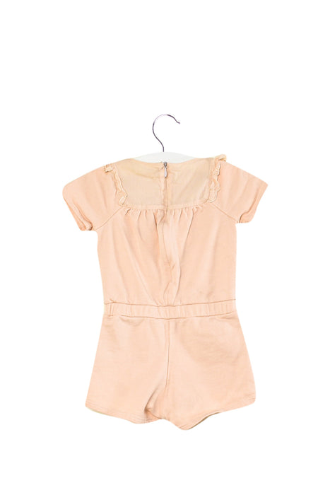 A Pink Rompers from Chloe in size 6-12M for girl. (Back View)
