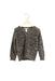 A Grey Cardigans from Bonpoint in size 4T for girl. (Front View)