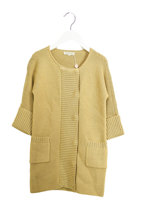 A Brown Cardigans from Nicholas & Bears in size 4T for girl. (Front View)