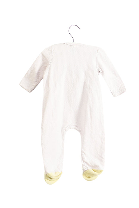 A Pink Onesies from Little Me in size 3-6M for girl. (Back View)