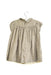 A Grey Short Sleeve Dresses from Bonpoint in size 12-18M for girl. (Back View)