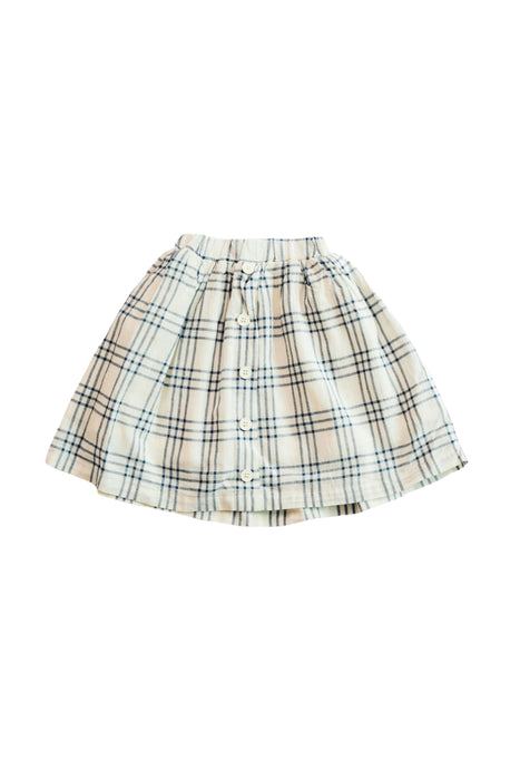 A Ivory Mid Skirts from Naomi Wear in size 18-24M for girl. (Front View)