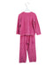 A Pink Pyjama Sets from Petit Bateau in size 8Y for girl. (Back View)