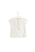 A White Short Sleeve Tops from Chloe in size 2T for girl. (Front View)
