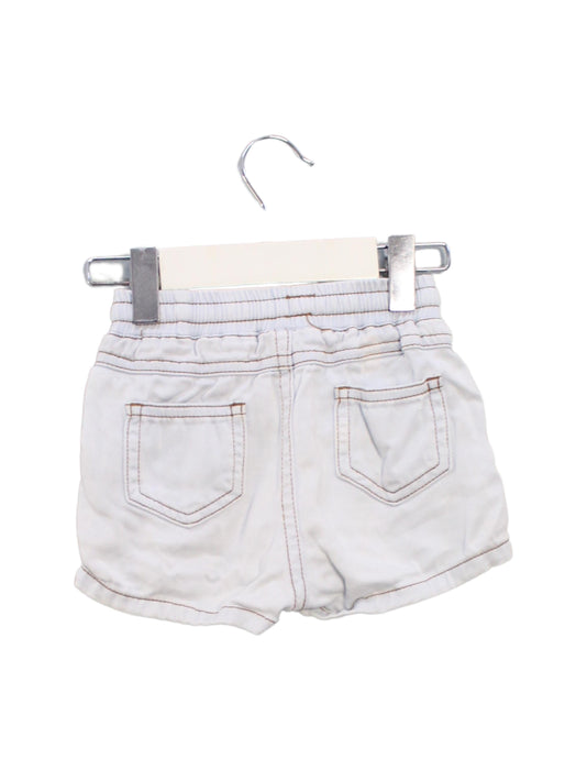 A Blue Shorts from Seed in size 12-18M for girl. (Back View)