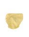 A Yellow Cloth Diapers from GroVia in size 0-3M for girl. (Front View)