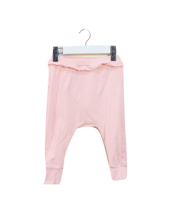 A Pink Leggings from Seed in size 6-12M for girl. (Front View)