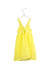 A Yellow Sleeveless Dresses from Seafolly in size 7Y for girl. (Back View)