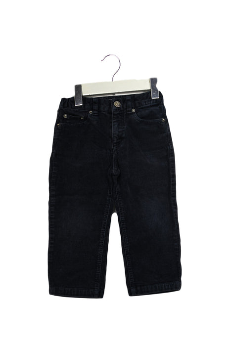 A Navy Casual Pants from Bonpoint in size 12-18M for girl. (Front View)